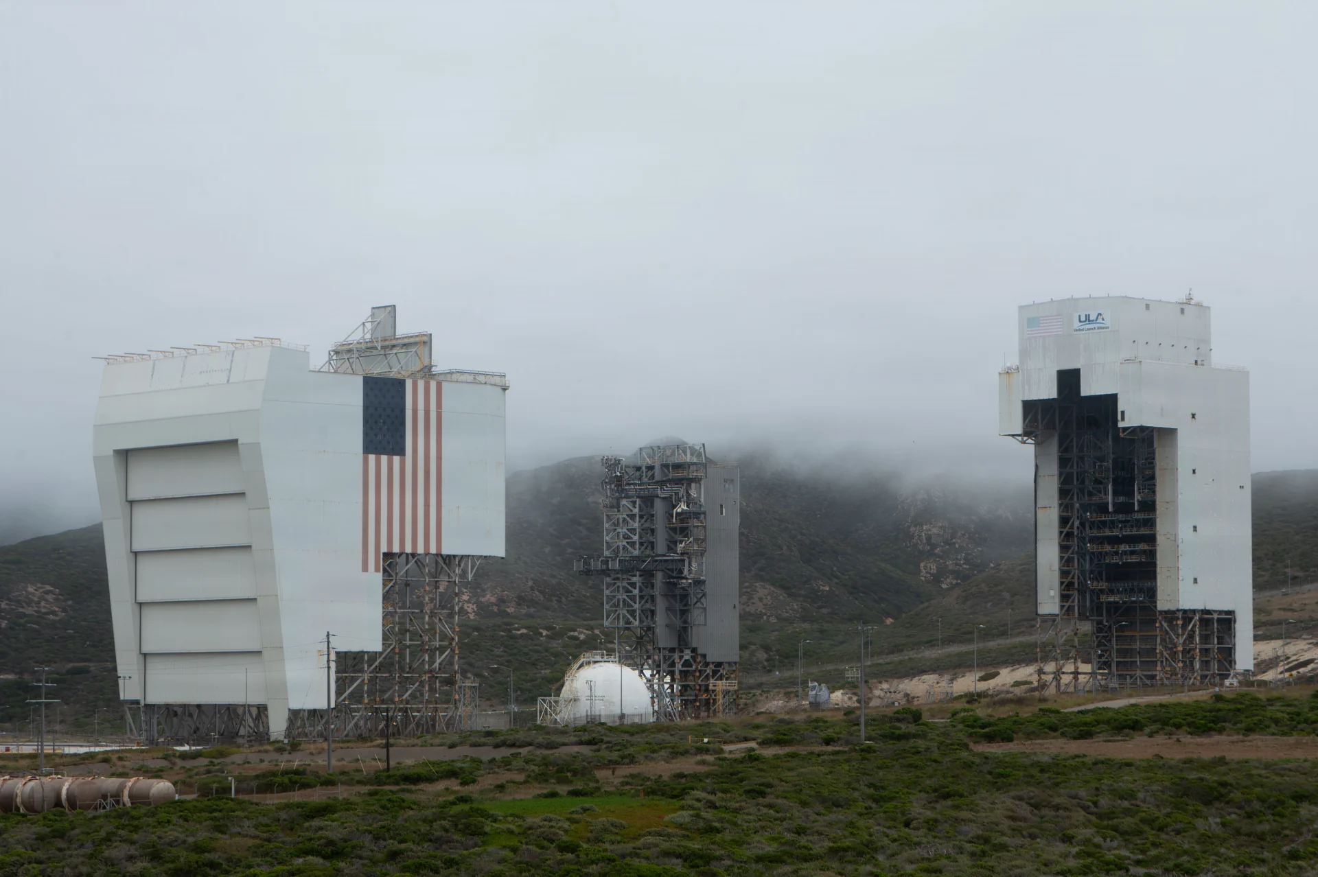 Space Launch Complex 6 during modernization at Vandenberg.