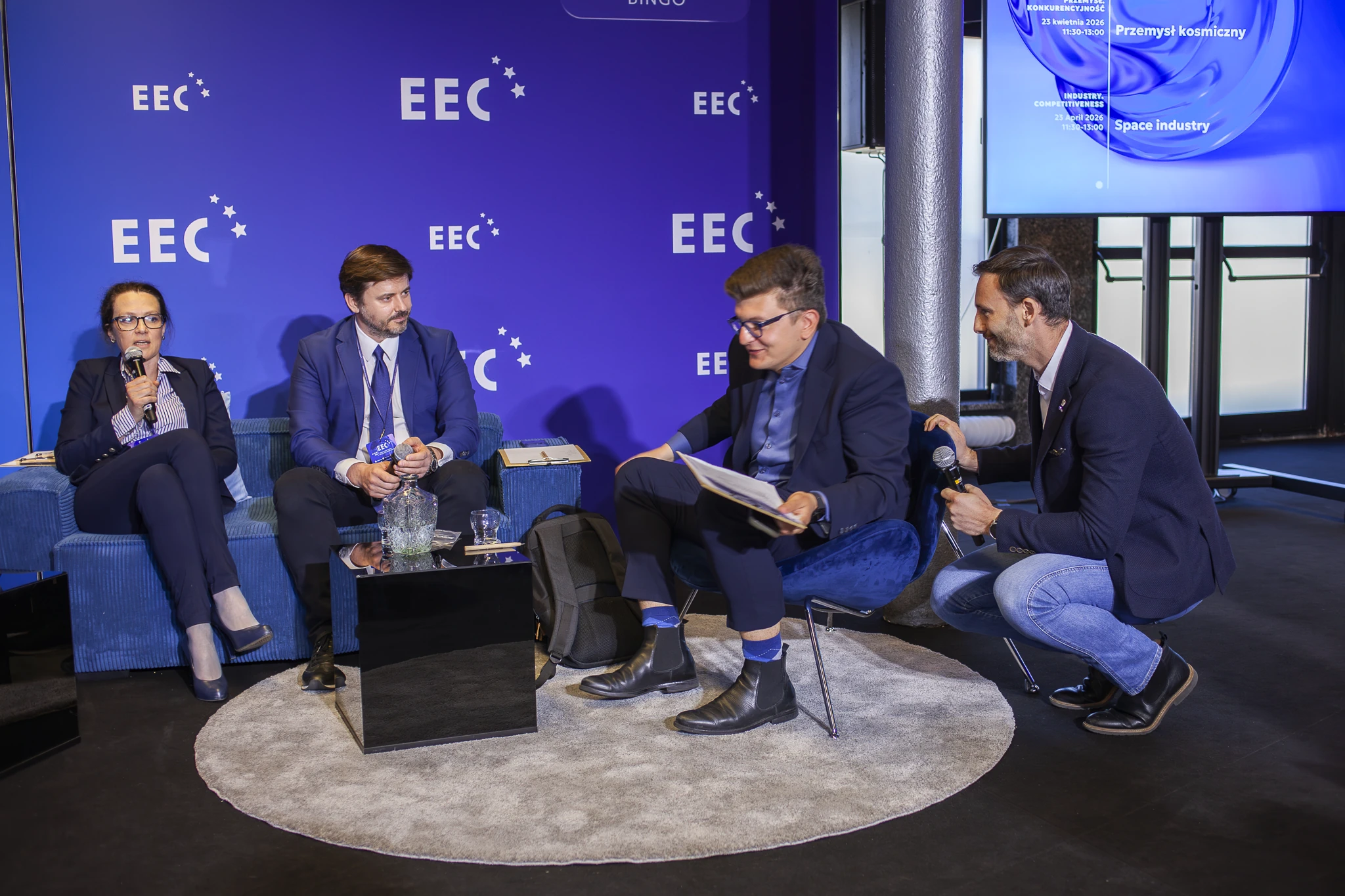 Space panel with Slawosz Uznanski-Wisniewski