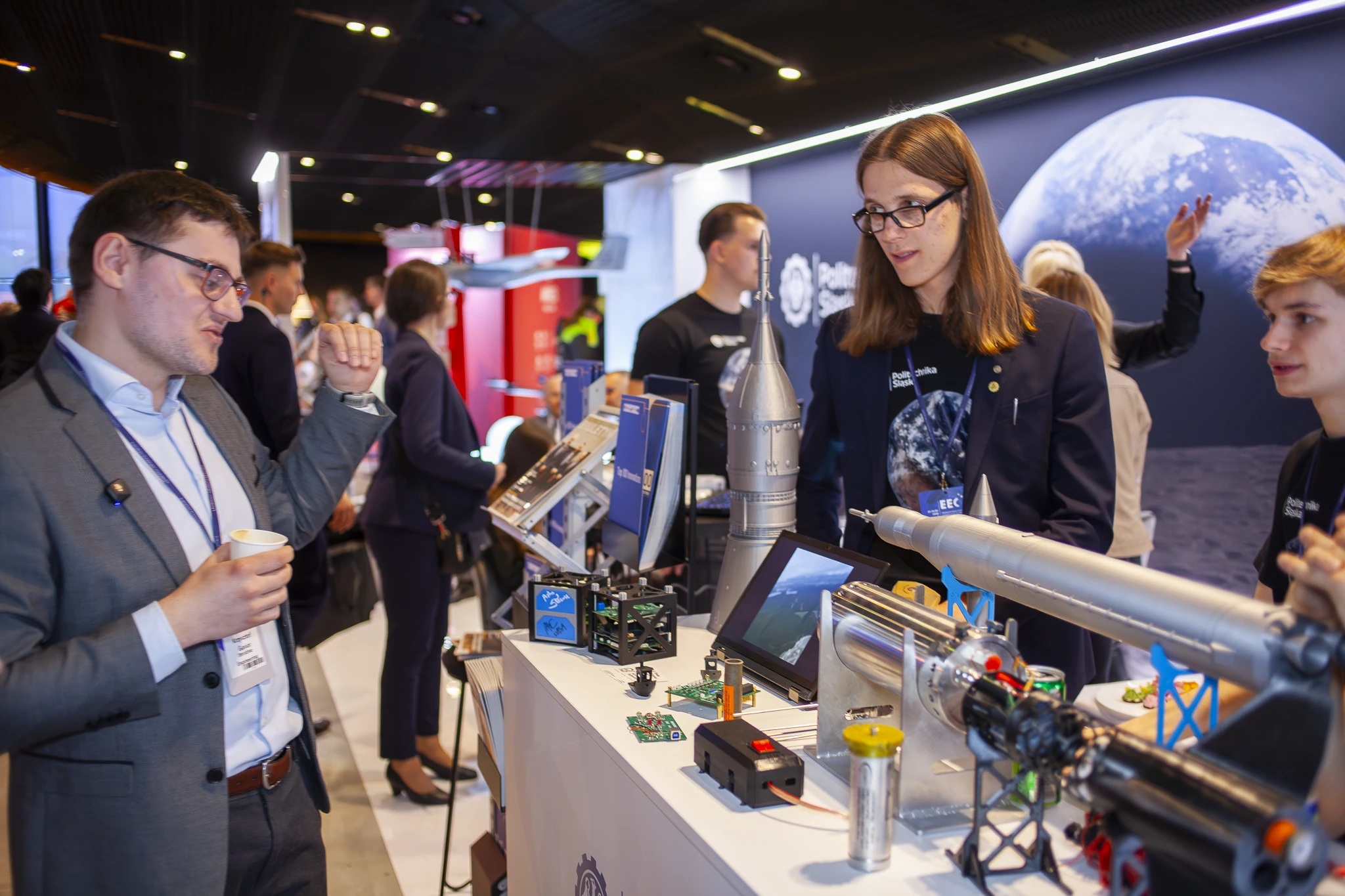 Silesian aerospace students